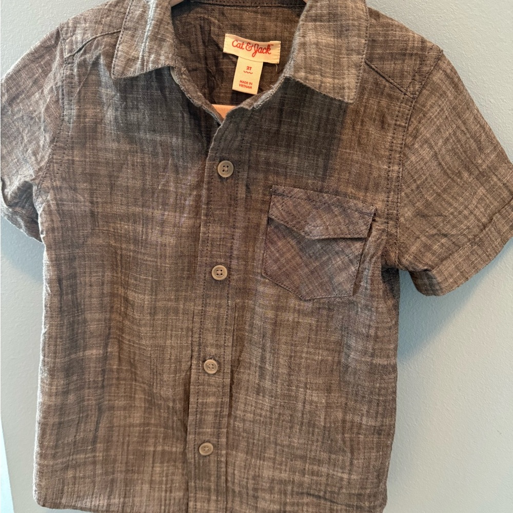 Cat & Jack Kids gray Shirt